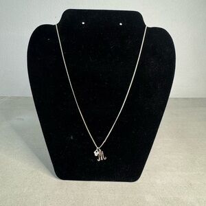 Disney “M” Initial Necklace